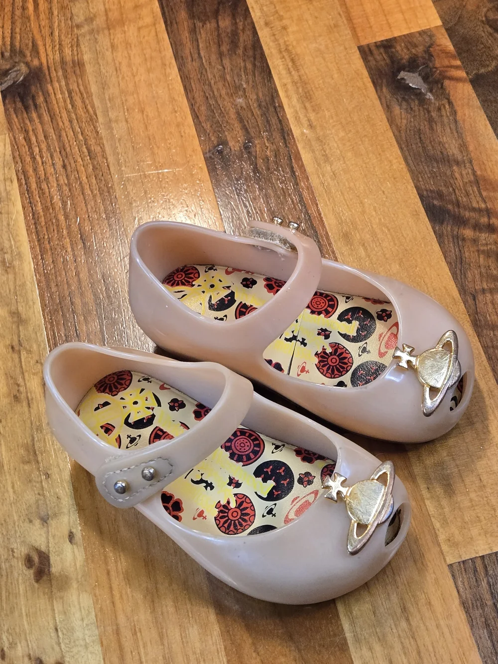 Mini Melissa x Vivienne Westwood Anglomania Orb Mary Janes